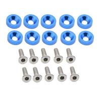 Set di viti per targa, accessori di montaggio per targa, vite di tenuta M6, per anteriore e posteriore, camion, moto, modifica del veicolo