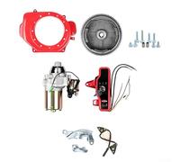 Set di volano motore, include bobina di ricarica, volano, copertura per ventola elettrica, coperchio bordo volano, scatola interruttore di controllo, motorino di avviamento, scheda di cablaggio e viti