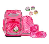 Set di zaini Ergobag Cubo "Bear Detective" - I tre investigatori per bambini (5 pezzi)