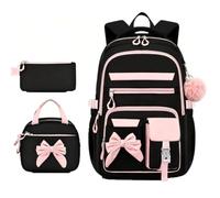 Set di zaini for la scuola con borsa for il pranzo e astuccio: set di borse for la scuola da 3 pezzi