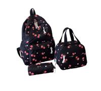 Set di zaini per la scuola per adolescenti, grande e carino, per la scuola | Set di zaino per la scuola, zaino e tasche abbinate secondo l'immagine principale, nylon, scuola, campus