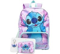 Set Di Zaini Per Ragazze Disney Lilo E Stitch Ufficialmente Licenziato 3 Pezzi