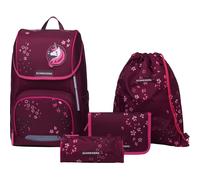 Set di zaini scolastici Schneiders Ergojet con fantasia floreale - 6 pezzi