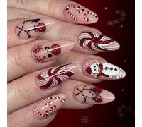 Set di zoccoli natalizi Scintillate con Candy Stick Rose Fan e Deer Creation 24 Divisioni Party Addons Deer Computational Intelligence Hoofs