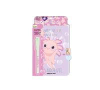 Set diario segreto con penna magica DreamPop modello Axolotl - TriCoastal