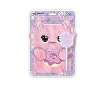 Set diario segreto con Penna pompon modello Axolotl DreamPop - TriCoastal