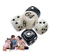 Set Dice Backgammon - Cubi Backgammon, Dice Backgammon Sostituzione | Combo Di Dadi Di Gioco Notte In Famiglia Interattiva Con Sacchetto Di Immagazzinaggio, Acrilico Raduno Dadi Per I Raduni