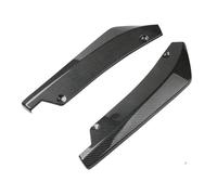 Set Diffusori Paraurti Posteriore Auto ABS Viti Incluse Migliora L'aspetto Sportivo Adatta A Tutti I Modelli Accessori Spoiler(Fiber)