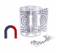 Set Dimostrativo Del Campo Magnetico, Attrezzatura Per Esperimenti Elettromagnetici 3d Per Linsegnamento Della Fisica, Strumento Didattico Sulle Linee Di Forza Magnetiche