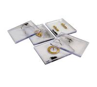 Set dimostratore di campo elettrostatico di fisica 5Pcs per la visualizzazione delle linee di campo elettrico forza e direzione in esperimenti in classe modello di esperimento elettrostatico