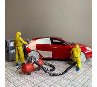 Set Diorama Garage 1/24 Per Pittori E Meccanici
