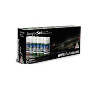 Set Dipinti Aerei Usaac 2gm ITALERI 438 Modellino Char Promo