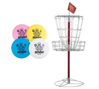Set Disc Golf Discmania All In One - Cesto Lite Pro e 4 Dischi, Kit Completo ...