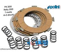 Set Dischi Frizione POLINI Vespa PX PE 200 Prima Serie & Arcobaleno