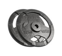 Set dischi ghisa 2x10 kg 31 mm Rebel Active