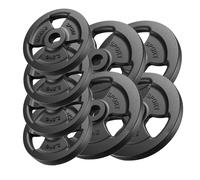 Set dischi Marbo Sport Tri-Grip in ghisa 30kg / 4x5kg + 4x2.5kg