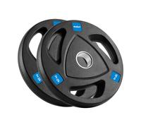 Rebel Set di carichi in ghisa gommata 2x10kg Foro Olimpico 51 mm RBA-2110