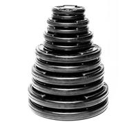 Set Dischi Olimpici In Gomma 105KG/10 Pezzi