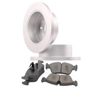 Set Dischi Pieno Pastiglie Freni Posteriori per Audi A4 Avant 2.0 Tdi 1.8 TFSI