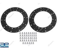 Set disco frontale piastra frizione adatto per Massey Ferguson 135 vecchi mod...