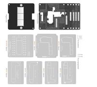 Set Dispositivi Per Strato Intermedio Professionale IPX17 Maglie Robuste Kit Stazione Stencil Strumento Reballing 17Air/17Pro