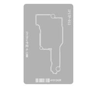 Set Dispositivi Per Strato Intermedio Professionale IPX17 Maglie Robuste Kit Stazione Stencil Strumento Reballing 17Air/17Pro