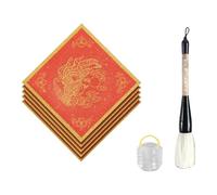 Set Disprezzo Antitetico Cinese Con Acqua Per La Scrittura Tessuti A Pennellata Lavarsi La Scrittura Antitetica Che Scrive L'apprendimento Della Calligrafia
