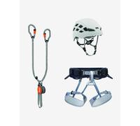 PETZL Kit Via Ferrata Vertigo - Unisex - Grigio / Bianco / Arancione - Taglia 1- modello 2025