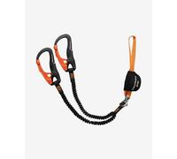 Set dissipatore via ferrata Black Diamond Easy Rider nero arancione