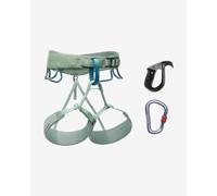 Set dissipatore via ferrata Black Diamond Momentum Pilot verde chiaro donna - M