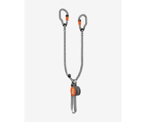 Set dissipatore via ferrata Petzl Scorpio Vertigo grigio arancione
