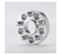 Set Distanziatori Adattatore Distanziale Ruota PCD 5x105 CB 56,6 Mm Per Buick Per GT XT Per Royaum Per Verano 2 Pezzi Guarnizione mozzo auto(Argento,30mm)