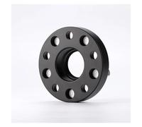 Set Distanziatori Adattatore Distanziale Ruota PCD 5x105 CB 56,6 Mm Per Chevy Per Cruze Per Avco Per Bullone 2 Pezzi Guarnizione mozzo auto(Nero,25mm)