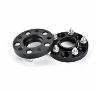 Set Distanziatori Flangia Guarnizione Ruota In Lega Di Alluminio 5x112 CB 66,6 Mm Per BMW 1 Pezzo(Nero,25mm)