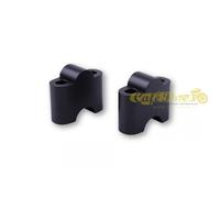 Set distanziatori LSL black da 35 mm per manubri diametro Ø7/8” - 22 mm