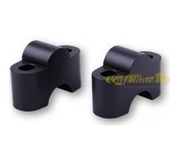 Set distanziatori LSL neri da 25 mm per manubri diametro Ø7/8” - 22 mm