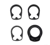 Set Distanziatori Pipetta 28.6mm Nero per Bici | Compatibili con forcelle 28.6mm, ideali per MTB e bici da , installazione rapida e sicura