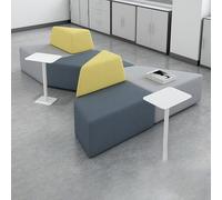 Set divano e tavolino modulare, design creativo minimalista moderno per ufficio reception e istituzioni educative