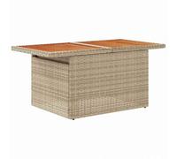 Set Divano Giardino a 7 Pezzi con Cuscini Beige in Rattan PolietileneSet giardino relax
