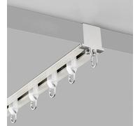 Set divisorio per tende con staffa a soffitto nascosta, include connettori per una facile installazione in salotti, camere da letto e bagni, perfetto per ottimizzare lo spazio