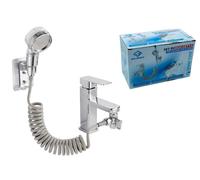 Set doccetta da lavabo per lavandino e bagno con doccia e tubo flessibile 3 IN 1