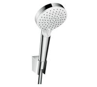 set portadoccia hansgrohe Crometta Vario con tubo doccia 125 cm, 26691400, bianco/cromo - 26691400