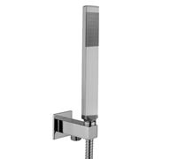 SET DOCCIA CON SUPPORTO INCASSO E PRESA ACQUA STEEL LOOKING MODELLO PREMIUM -...