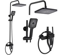 Set Doccia Da Incasso Rea Hass Black