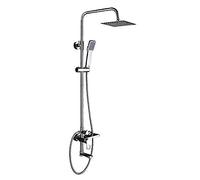 Set doccia doccia set di doccia tutto il corpo principale del rame outlet acqua multifunzionale classico classico assicurazione quadrata quadrata certezza LWX