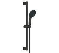Set doccia Grohe Vitalio Start 110 Nero opaco con 2 tipi di getto Quickfix Nero opaco