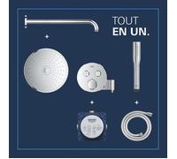 Grohe Precision SmartControl sistema doccia, termostatico, 34878000, Precision SmartControl; Grohtherm cromo [Rubinetteria Bagno > Sistemi Doccia]