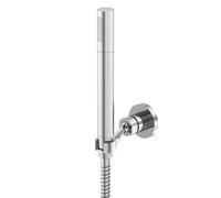 Set doccia Steinberg serie 100 con doccetta ad asta e supporto a parete,