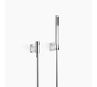 Set doccia tubolare Dornbracht con rosette singole, con valvola, 27809985-00,