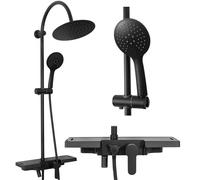 SET DOCCIA VIGO NERO SKU REA-P7001